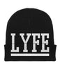 LYFE CUFF DESIGN BEANIE